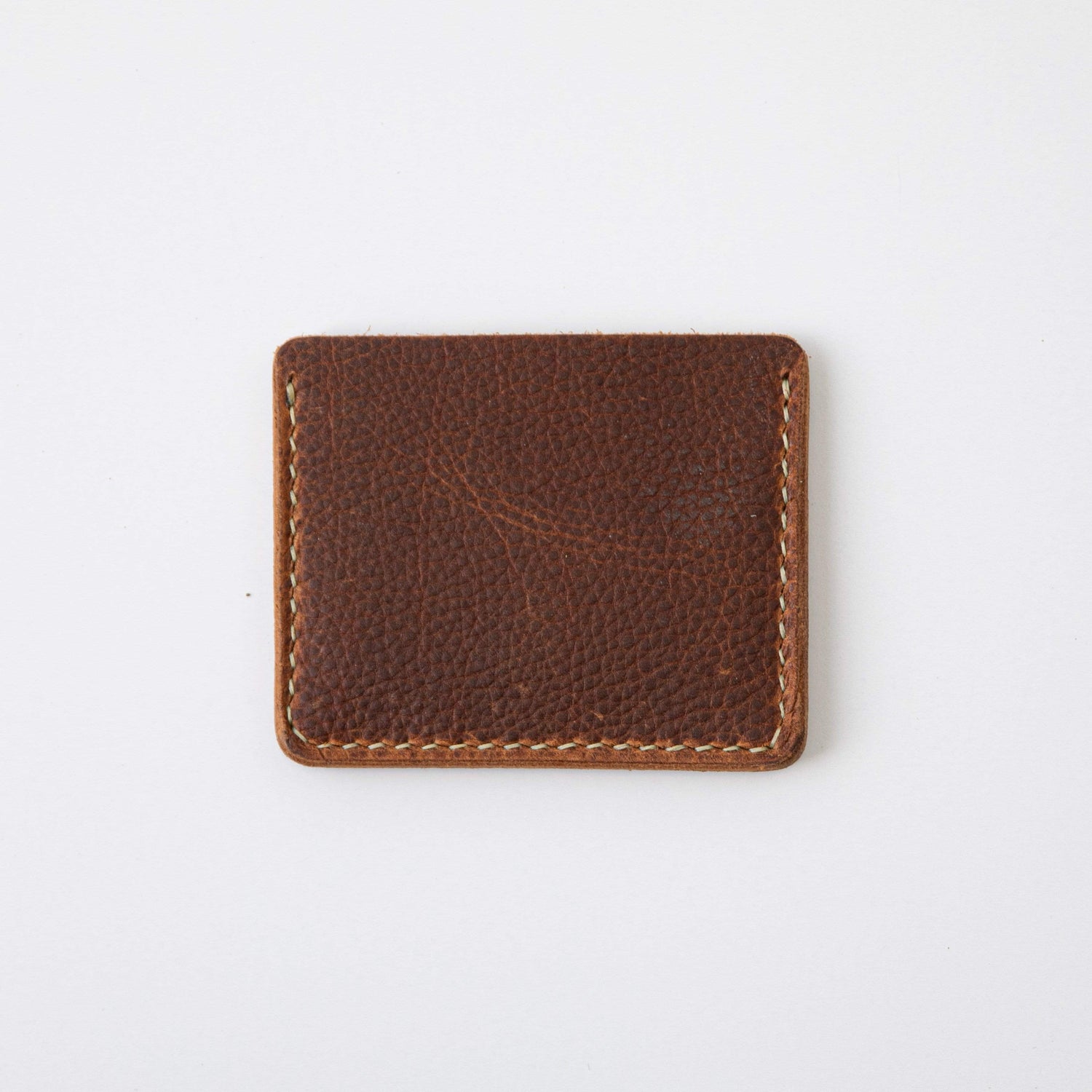 Tan Kodiak Slim Card Wallet- slim wallet - mens leather wallet - KMM &amp; Co.