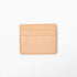 Vegetable Tan Slim Card Wallet- slim wallet - mens leather wallet - KMM & Co.
