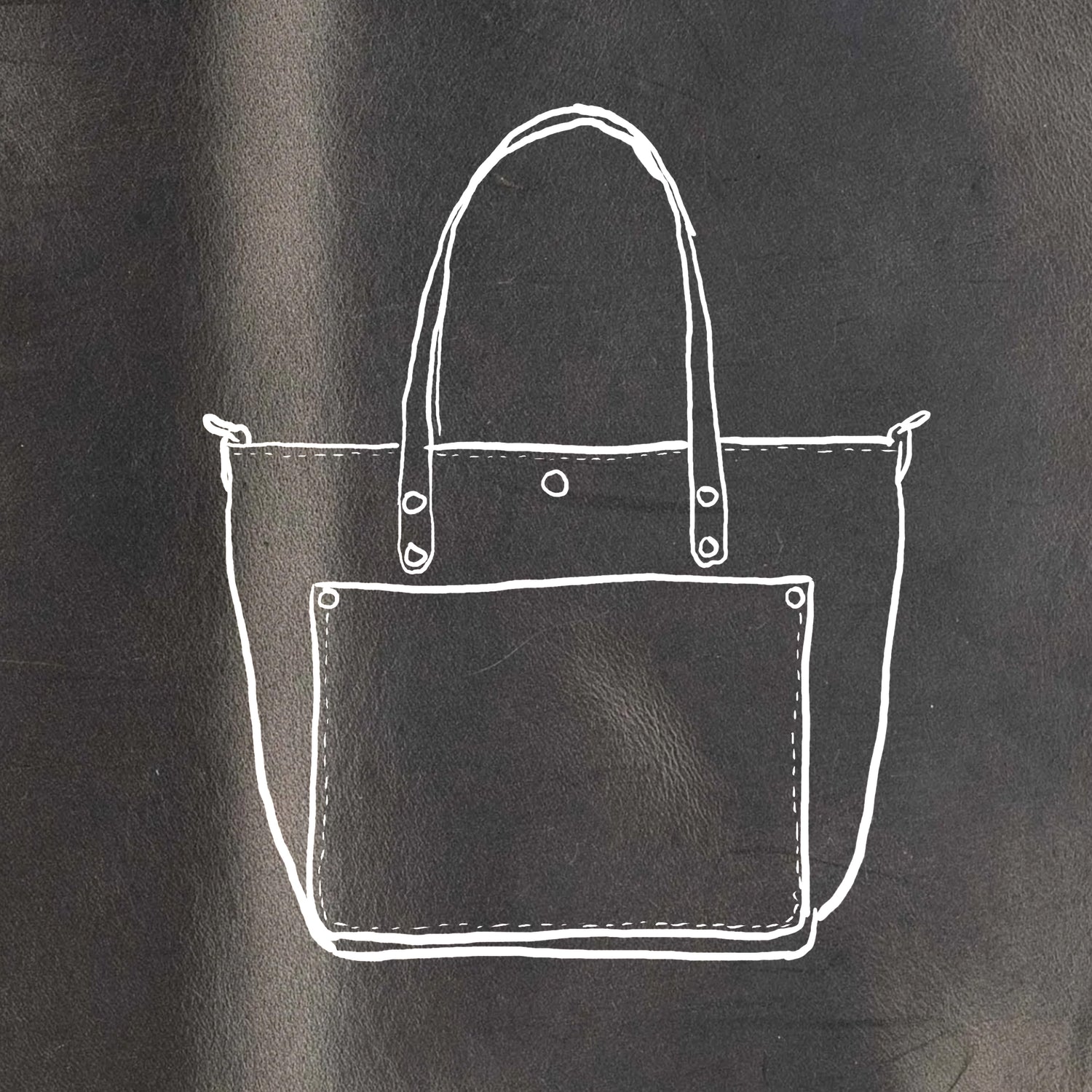 Grey Sky Travel Tote