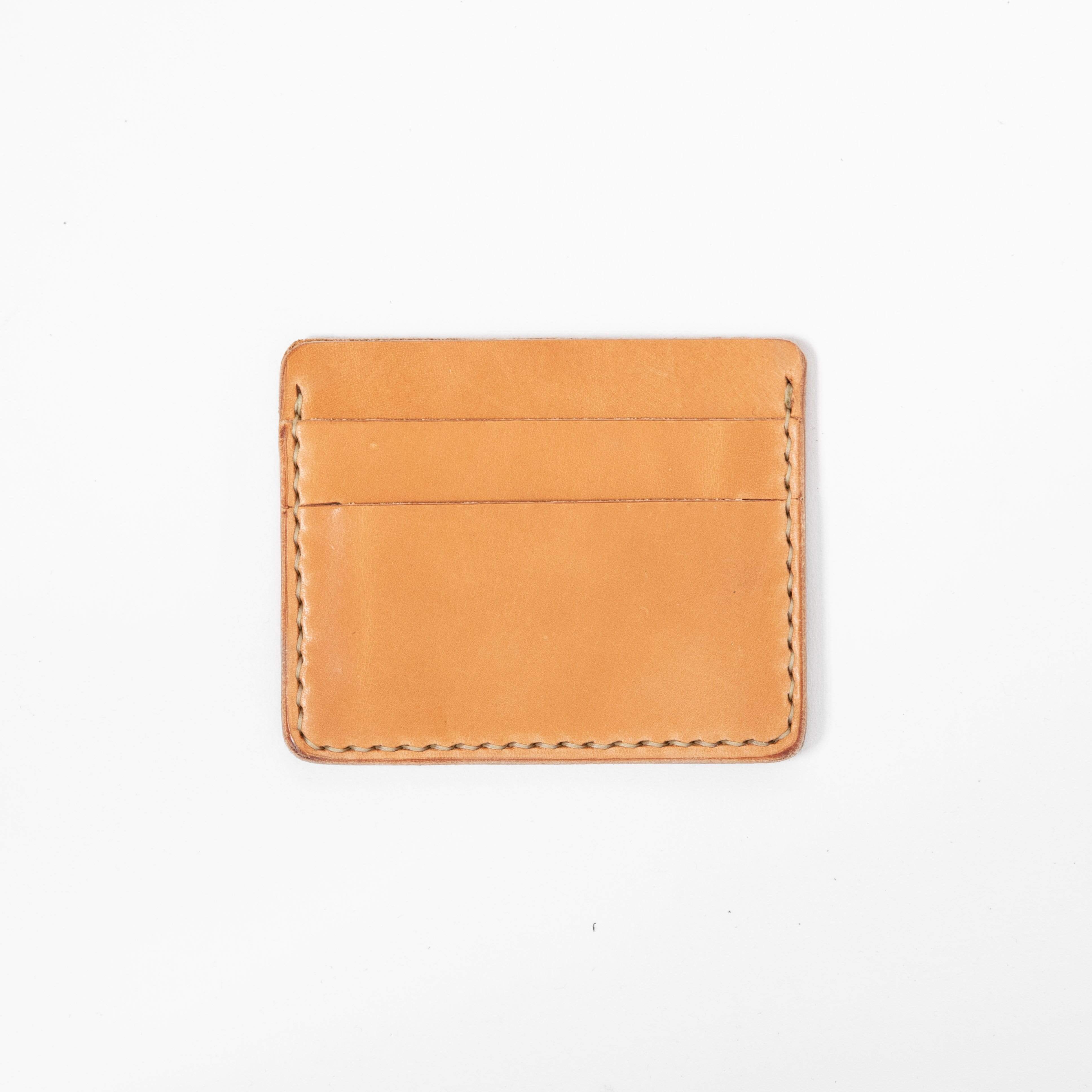 Leather Wallets for Men: Russet Slim Card Wallet | wallets by KMM